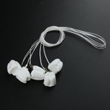 Max 5 Pieces Children Baby Tooth Saver Box with String Gift Keepsake White