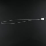 Max 5 Pieces Children Baby Tooth Saver Box with String Gift Keepsake White