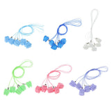 Max 5 Pieces Children Baby Tooth Saver Box with String Gift Keepsake White