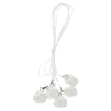 Max 5 Pieces Children Baby Tooth Saver Box with String Gift Keepsake White