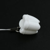Max 5 Pieces Children Baby Tooth Saver Box with String Gift Keepsake White