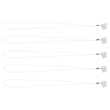 Max 5 Pieces Children Baby Tooth Saver Box with String Gift Keepsake White