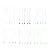 Max 5 Pieces Children Baby Tooth Saver Box with String Gift Keepsake White