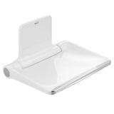 Max Wall Mounted Shower Seat Shower Folding Bath Bathroom Stool Toilet Chair