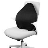 Max Office Chair Car Seat Memory Foam Lumbar Back Cushion Pillow Pad Black