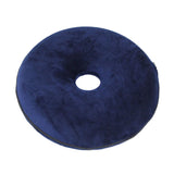 Max Donut Seat Cushion Hemorrhoid Coccyx Tailbone Support Pillow Pad Dark Blue