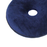 Max Donut Seat Cushion Hemorrhoid Coccyx Tailbone Support Pillow Pad Dark Blue