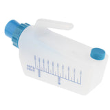 Max 1000ml Reusable Male Bed Pee Urinal Bottle Night Drainage Container Set
