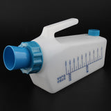 Max 1000ml Reusable Male Bed Pee Urinal Bottle Night Drainage Container Set