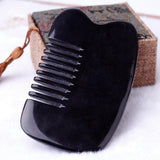 Thicken Eight Tooth Scrapping Massage Comb Body SPA fo Hair Beard Moustache