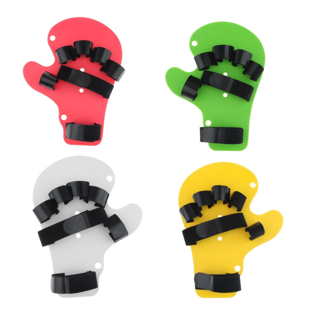 Finger Orthotics Fingerboard Splint Brace Hand Wrist Training Support White
