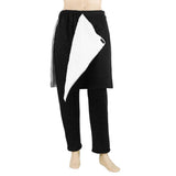 Max Incontinence Bedridden Patients Cloth Open Crotch Trouser Pants Black XL