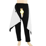 Max Incontinence Bedridden Patients Cloth Open Crotch Trouser Pants Black XL