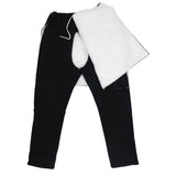 Max Incontinence Bedridden Patients Cloth Open Crotch Trouser Pants Black XL