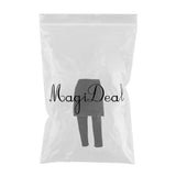 Max Incontinence Bedridden Patients Cloth Open Crotch Trouser Pants Black XL