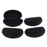 4Pcs EVA Zipper Eyeglass Box Glasses Case Protector Container Black