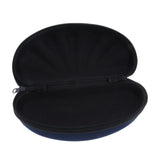 Max 4Pcs EVA Zipper Eyeglass Box Glasses Case Protector Container Dark Blue