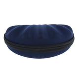 Max 4Pcs EVA Zipper Eyeglass Box Glasses Case Protector Container Dark Blue
