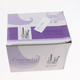 Max 3 Slots Acrylic Clear Makeup Brush Cosmetic Organizer Display Holder Box