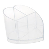 Max 3 Slots Acrylic Makeup Brush Cosmetic Pencils Organizer Display Holder Case
