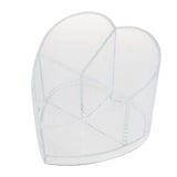 Max 3 Slots Acrylic Makeup Brush Cosmetic Pencils Organizer Display Holder Case