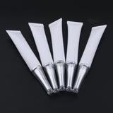 Max 5X Empty Tubes Bottle Makeup Sample Packing Jar for Eye Cream White+Golden