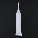 Max 5X Empty Tubes Bottle Makeup Sample Packing Jar for Eye Cream White+Golden
