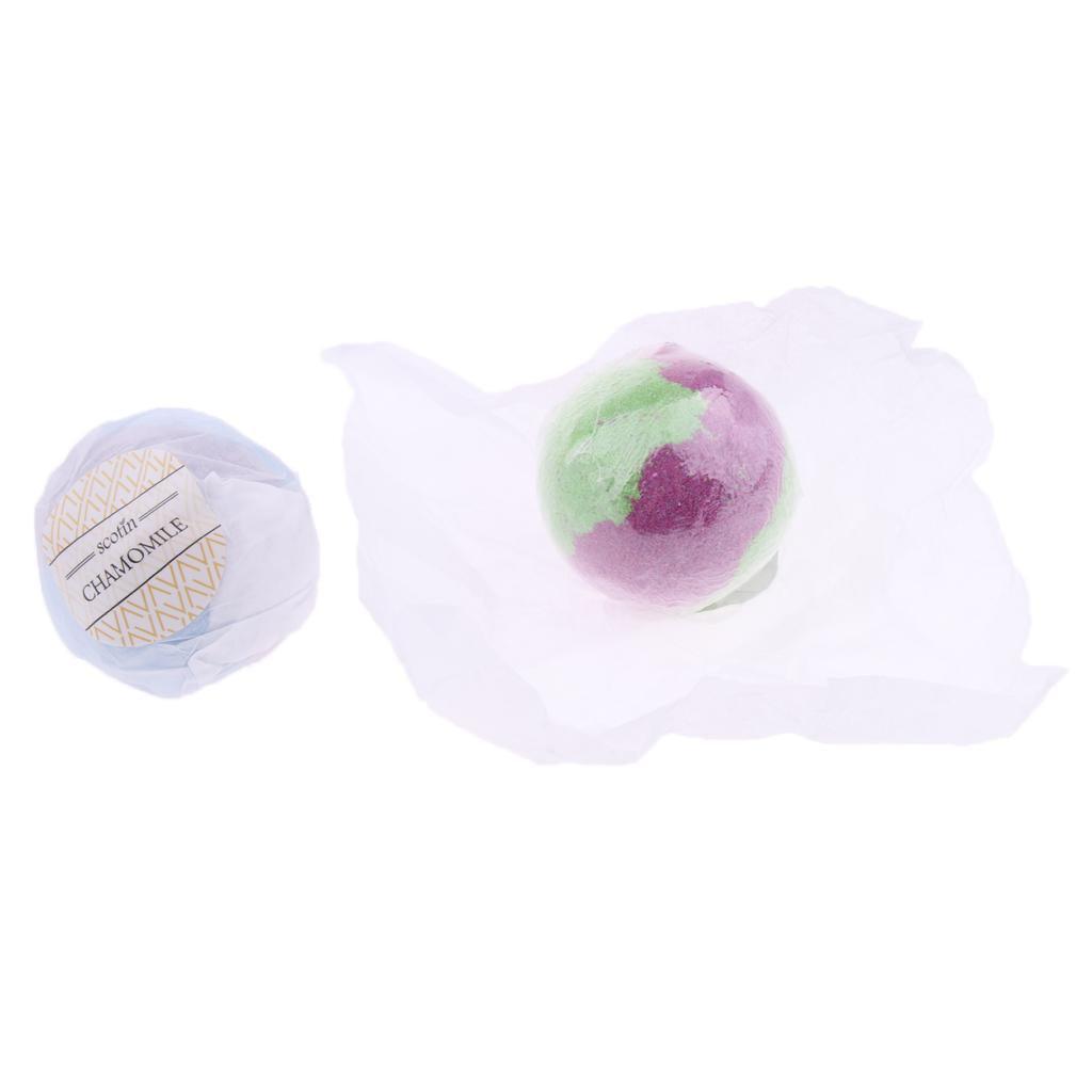 Maxbell 12 Pieces Women Scented Bubble Bath Salt Essential Balls Set Kit 70g - Aladdin Shoppers