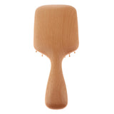 Max Wooden Paddle Brush Massage Scalp Brush For Detangling Men Women Kid Hair 01