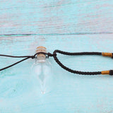 Max 5X Mini Essential Oil Bottle Pendant Perfume Necklace Positive Tip