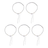 Max 5X Mini Essential Oil Bottle Pendant Perfume Necklace Square