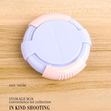 Max Travel Portable Mini Dispenser Case Pill Box Tablet Organizer Holder Blue