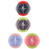 Max Travel Portable Mini Dispenser Case Pill Box Tablet Organizer Holder Blue