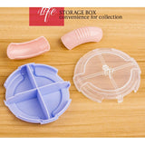 Max Travel Portable Mini Dispenser Case Pill Box Tablet Organizer Holder Blue