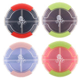 Max Travel Portable Mini Dispenser Case Pill Box Tablet Organizer Holder Blue