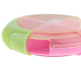 Max Travel Portable Mini Dispenser Case Pill Box Tablet Organizer Holder Pink