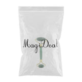 Max Jade Stone Facial Massage Double Roller Face Neck Massager Green Gold