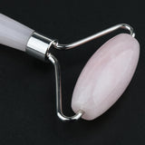 Max Jade Massage Roller Gua Sha Scraping Tool Anti-Aging Body Massage Silver