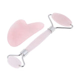 Max Jade Massage Roller Gua Sha Scraping Tool Anti-Aging Body Massage Silver