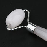 Max Jade Massage Roller Gua Sha Scraping Tool Anti-Aging Body Massage Silver