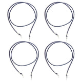 Max 4 Pieces Eyeglass Sunglasses Cord Chain Glasses Holder String Rope Dark Blue - Aladdin Shoppers