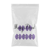 Max 5 Pairs Waterproof Shoe Covers Washable Reusable Non Slip Overshoes Purple - Aladdin Shoppers