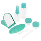 Max Portable Travel Empty Bottle Set With Bag For Makeup Shampoo Shower Lotions - Aladdin Shoppers