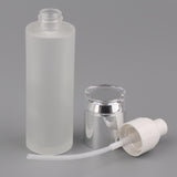 Max 5Pcs Glass spray Bottle Refillable Cosmetic Container Leakproof 80ml Silver - Aladdin Shoppers