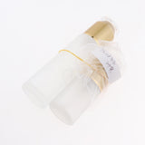 Max 2 Pieces Glass Pumb Bottles Refillable Cosmetic Container 30ml/80ml Golden - Aladdin Shoppers