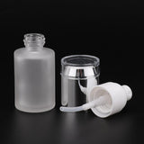 Max 2 Pieces Glass spray Bottles Refillable Cosmetic Container 30ml/80ml Silve - Aladdin Shoppers