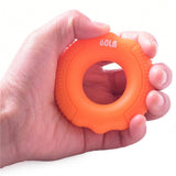 Max Finger Gripper Strengthener Hand Muscle Grip Exerciser Ring Orange 60LB