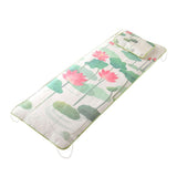 Max Salon SPA Massage Beauty Bed Pad Ice Silk Mat Cooling Mattress Green Lotus