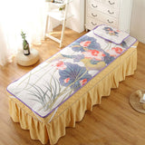 Max Beauty Bed Pad Salon SPA Massage Ice Silk Mat Cooling Mattress Violetlotus
