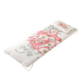 Max Beauty Bed Pad Salon SPA Massage Ice Silk Mat Cooling Mattress Red Flower